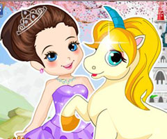 Princess-With-Unicorn
