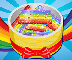 Rainbow Sugar Cookies 240x200
