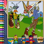 bugs-bunny-golf-online-coloring-page-150x150